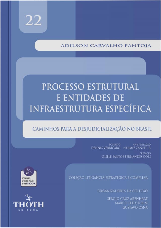 Capa do livro Processo Estrutural e Entidades de Infraestrutura Específica